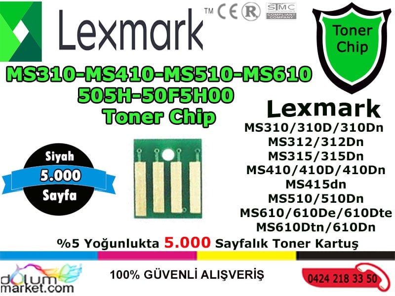 Lexmark-MS310-505H-50F5H00-5K